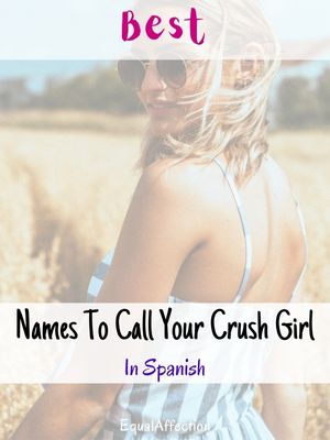 Names To Call Your Crush Girl In Spanish